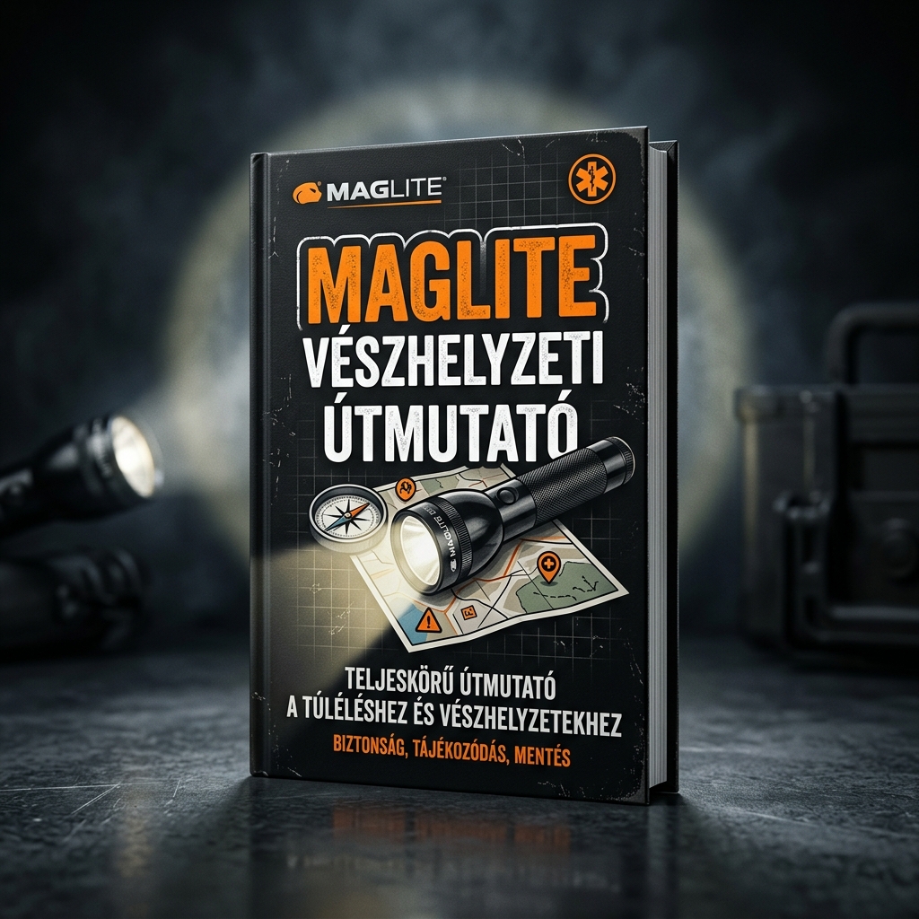 MAGLITE® vészhelyzeti és világítástechnikai e-könyv útmutató borító